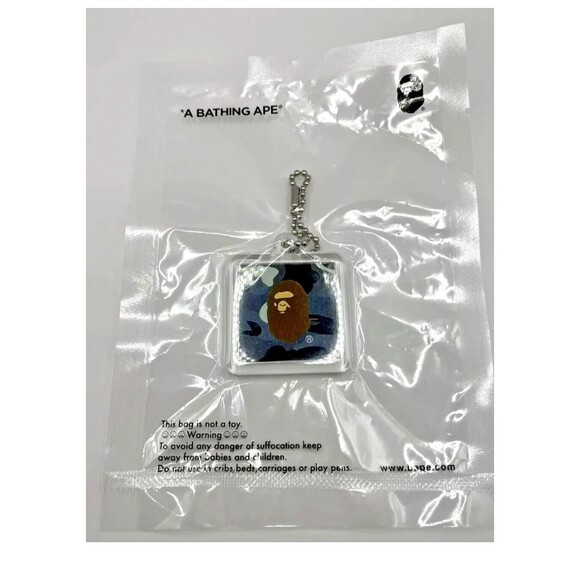 Bape Go Ape Keychain Gray Camo Brand New SEALED RARE - Picture 1 of 2